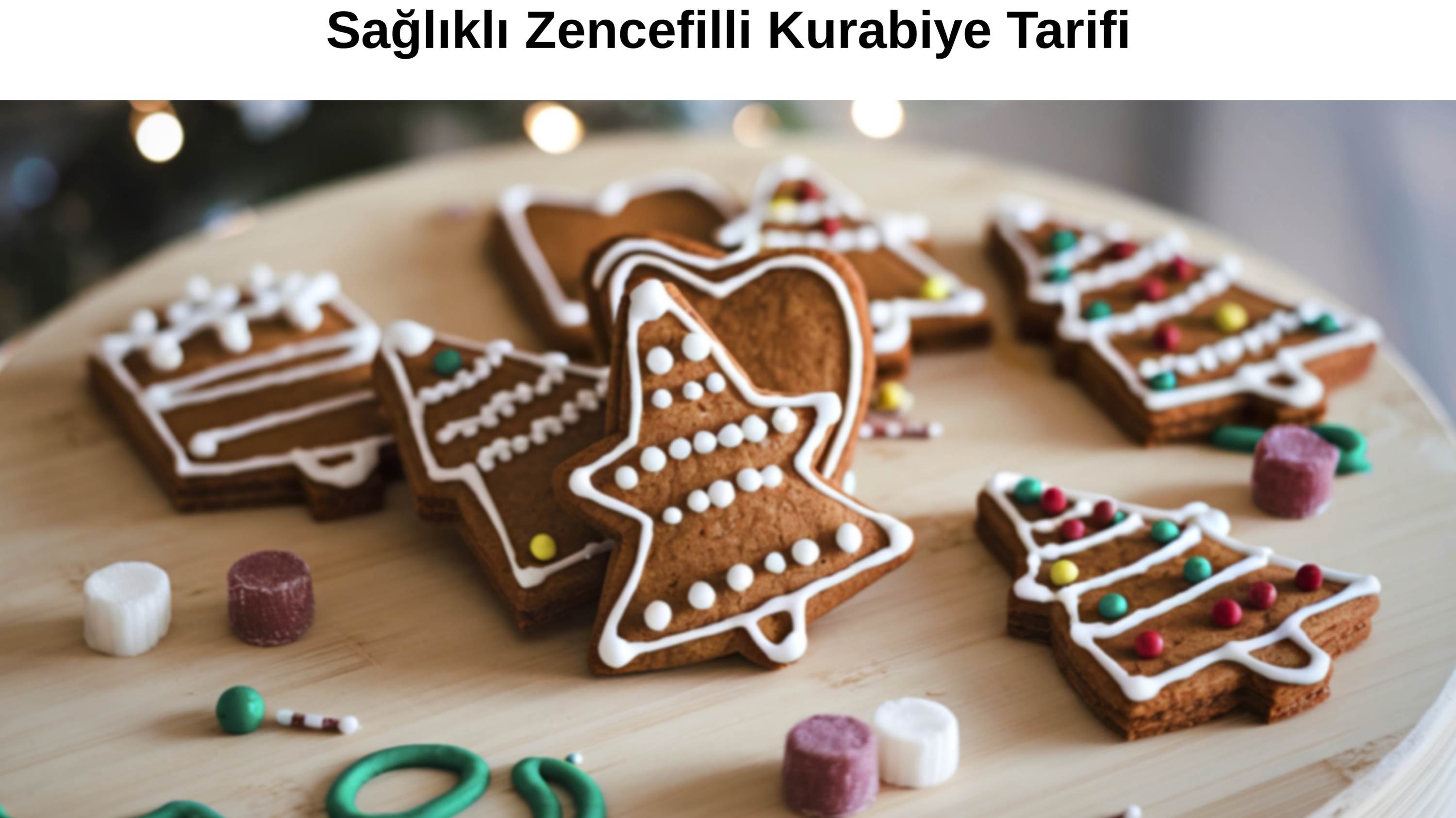 Sağlıklı Zencefilli Kurabiye Tarifi